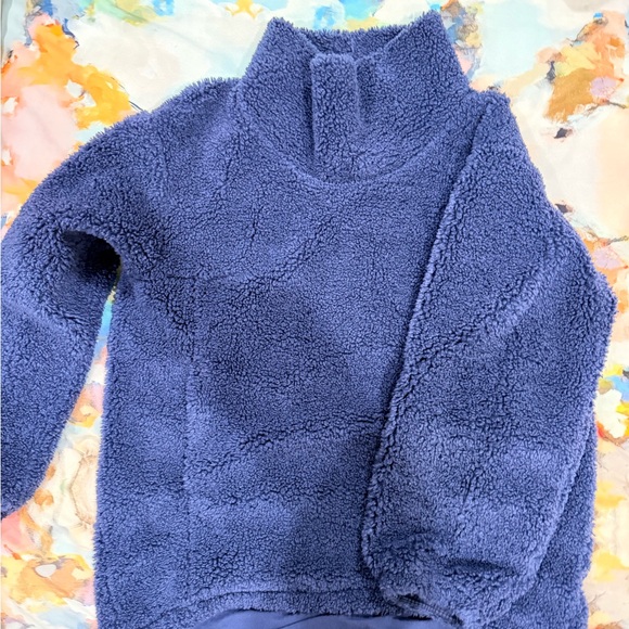 lululemon athletica Jackets & Blazers - lululemon athletica Blue Fleece Jacket
